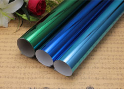 colorful metallic paper